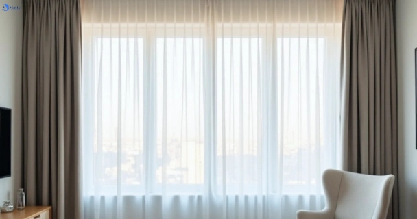 Restored vibrant drapes in hendra QLD after Matty Curtain Cleaning